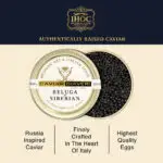 Beluga-Siberian Hybrid Sturgeon Caviar, Giaveri Italy &mdash; image 5