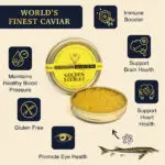 Golden Sterlet Sturgeon Caviar, Giaveri Italy &mdash; image 5