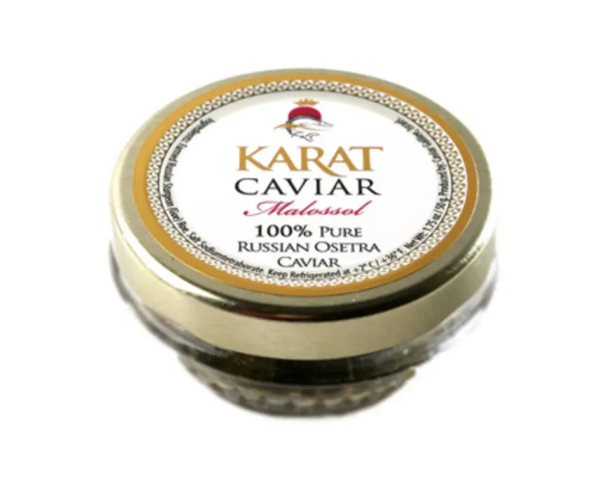 Karat Osetra Sturgeon Caviar, Israel