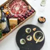 Luxury Gourmet Platinum Box & Caviar Charcutery Grazing Board - Image 5