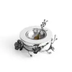 Black Orchid Caviar Dish w/ Spoon &mdash; image 6