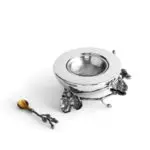 Black Orchid Caviar Dish w/ Spoon &mdash; image 5