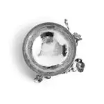 Black Orchid Caviar Dish w/ Spoon &mdash; image 3