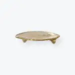 Mother of Pearl Caviar Serving Palette - Gold Edge &mdash; image 2