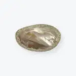 Pink Mother of Pearl Caviar Palette, Ornate Silver Rim &mdash; image 1