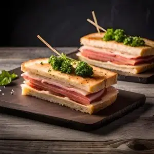 Iberico Ham and Gourmet Sandwich