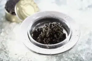 Storing caviar