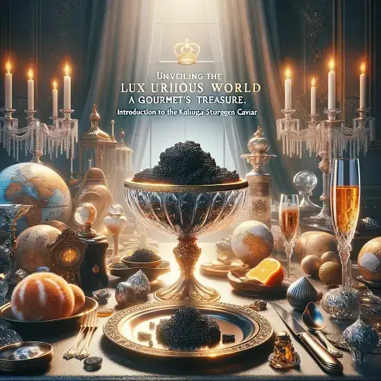 luxurious kaluga caviar