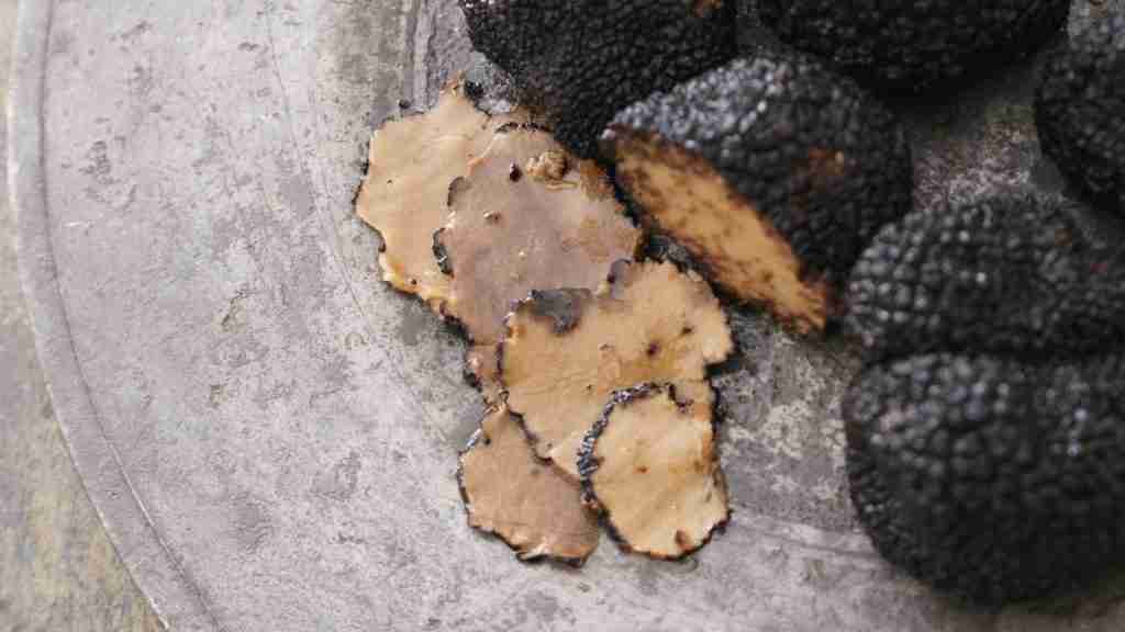 Thinly Shaved Black Truffles - A Foodie's Delight