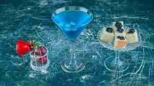 Caviar and Beverages