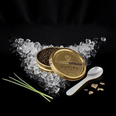 Classic Osietra Sturgeon Caviar, Giaveri Italy - 30 g