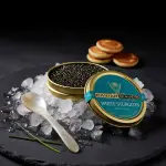 Deluxe White Sturgeon Caviar, Giaveri Italy &mdash; image 1